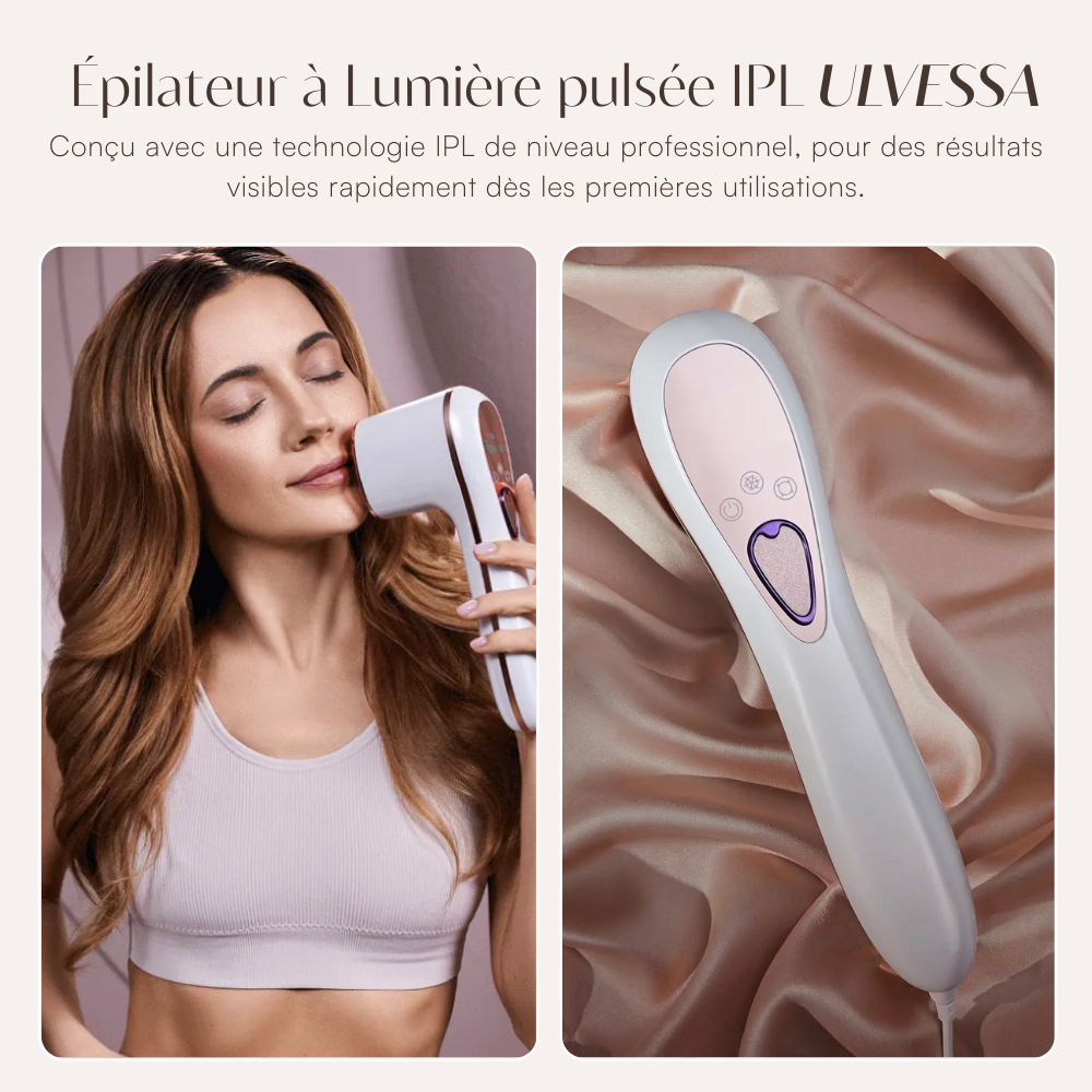 Épilateur à Lumière pulsée IPL - ULVESSA Série