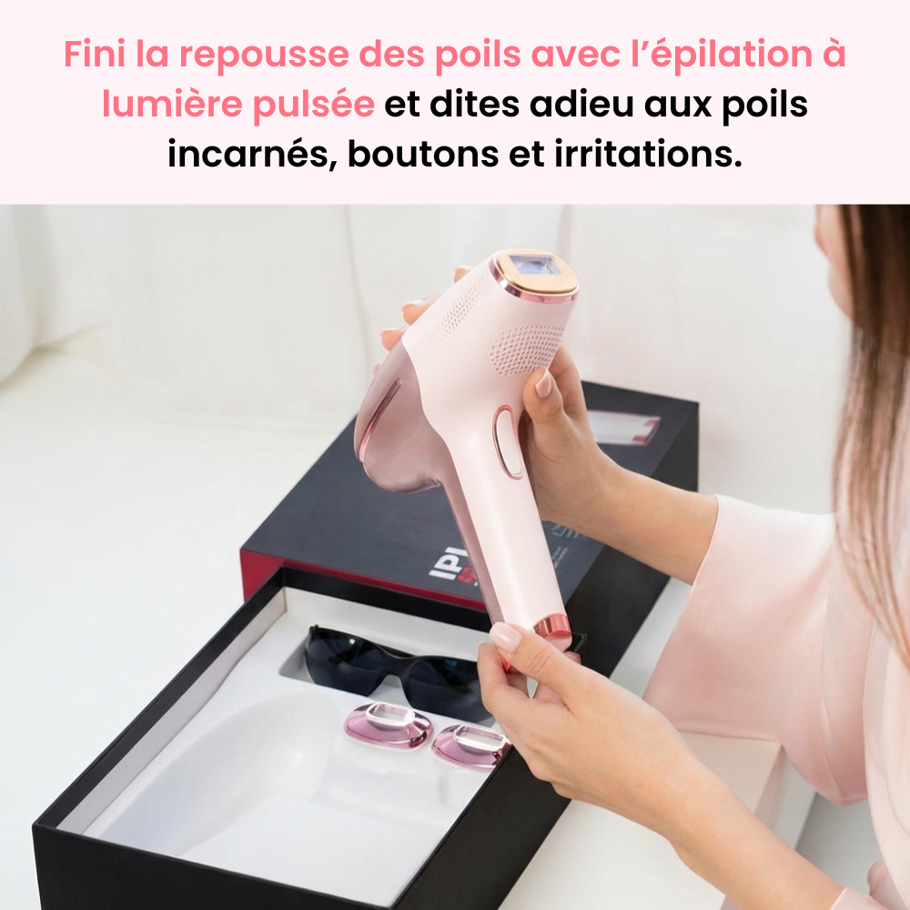 Épilateur à Lumière pulsée IPL - Ulvessa