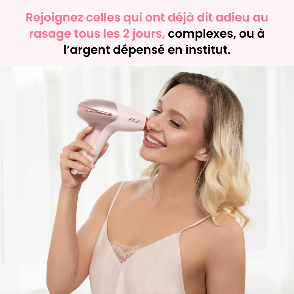 Épilateur à Lumière pulsée IPL - Ulvessa