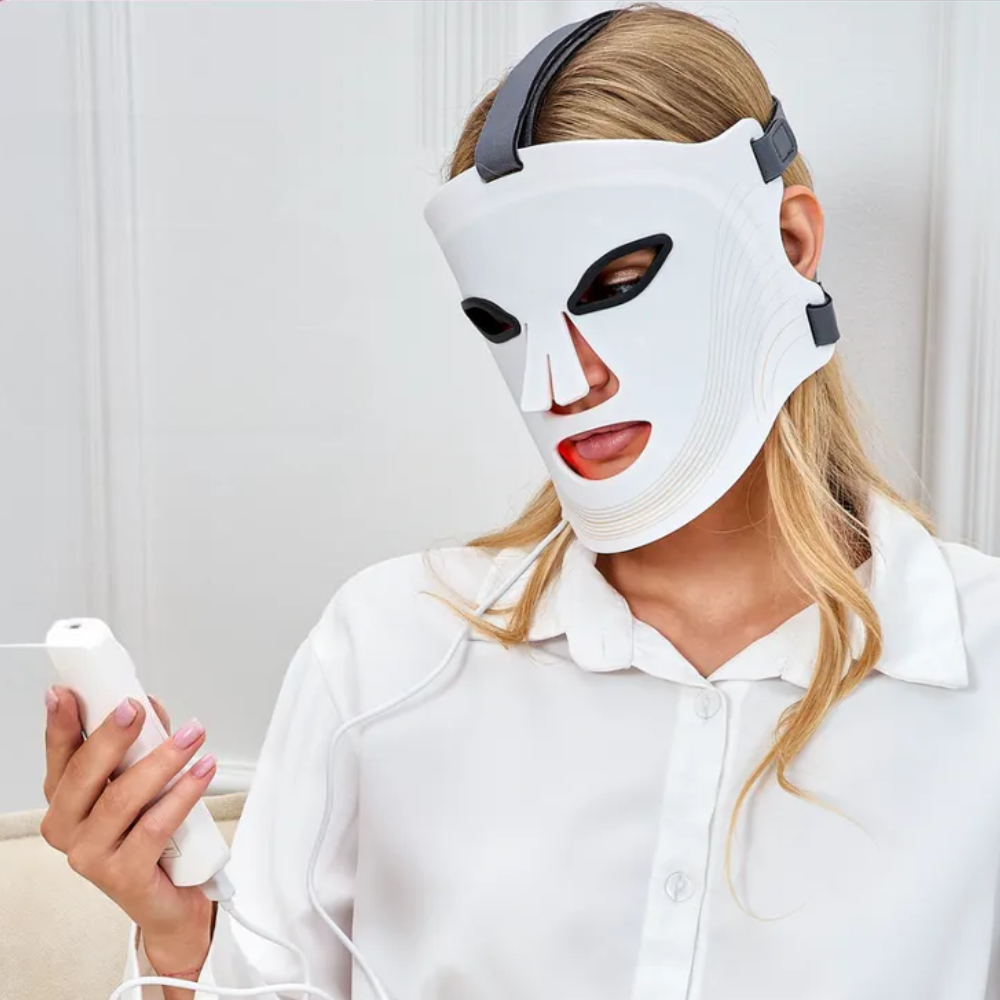 Masque LED Visage Luminothérapie - ULVESSA Série 2