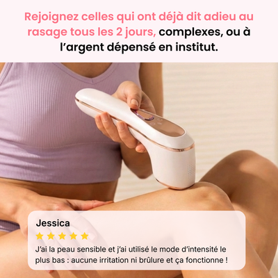 Épilateur à Lumière pulsée IPL - Ulvessa Pro